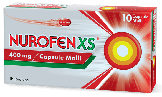 Nurofenxs 400mg 10 capsule molli