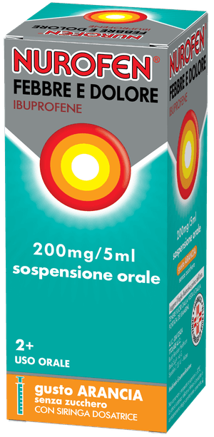 Nurofen Febbre e Dolore Sospensione Orale 200mg/5ml - 100ml