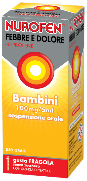 Nurofen Febbre e Dolore Bambini sospensione orale 100mg/5ml - 150ml