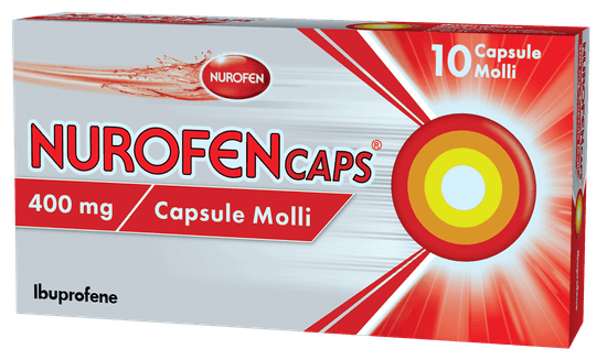 Nurofencaps 400mg 10 capsule molli