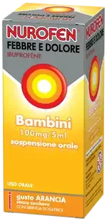 Nurofen Febbre e Dolore Bambini Sospensione Orale 100mg/5ml - 150ml